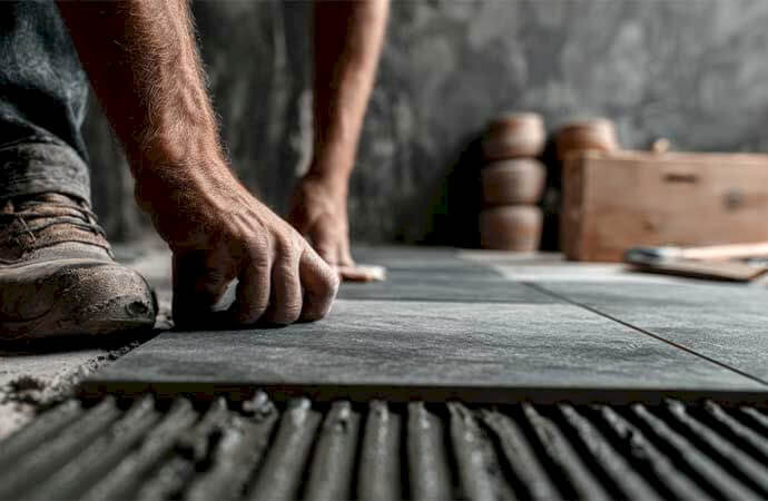 Prix selon le type de carrelage posé