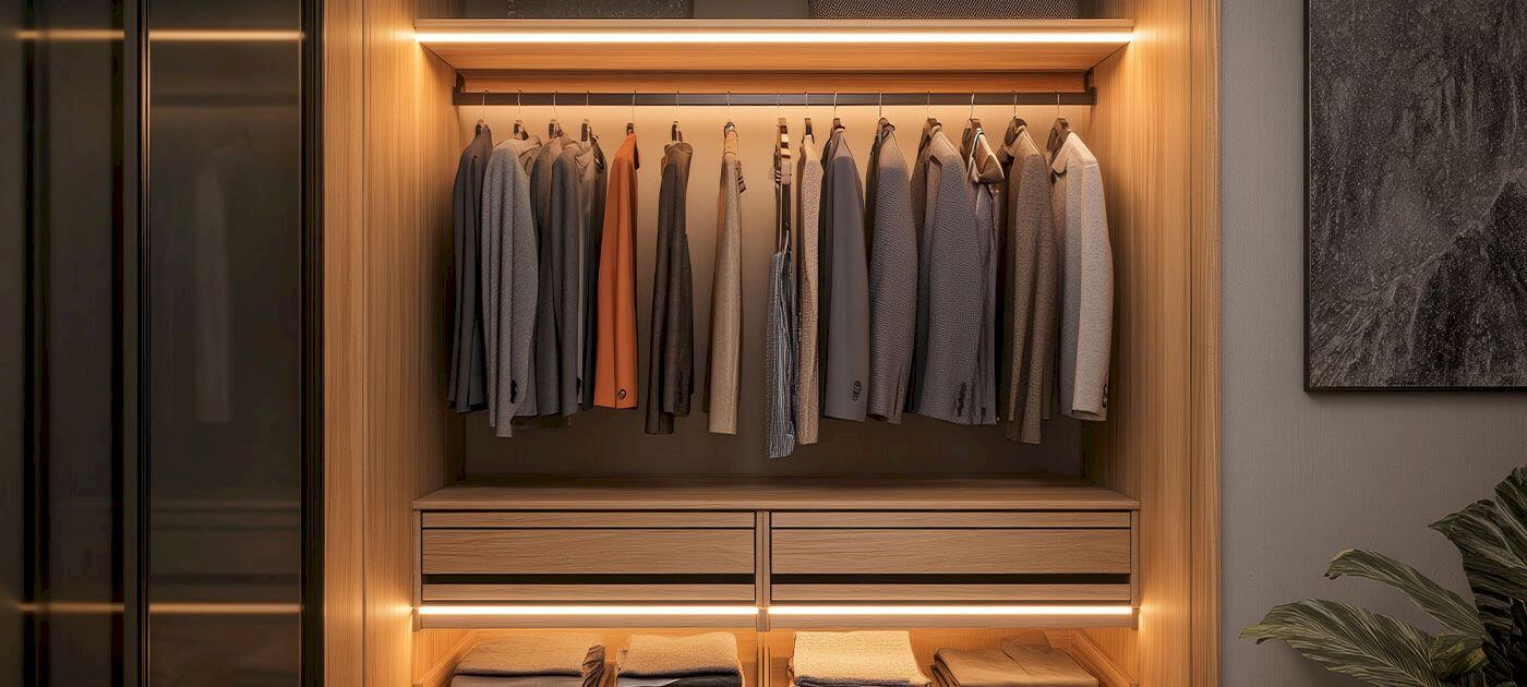 Aménagement de dressing à Louvain