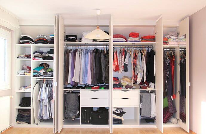 Les choix à faire pour votre dressing