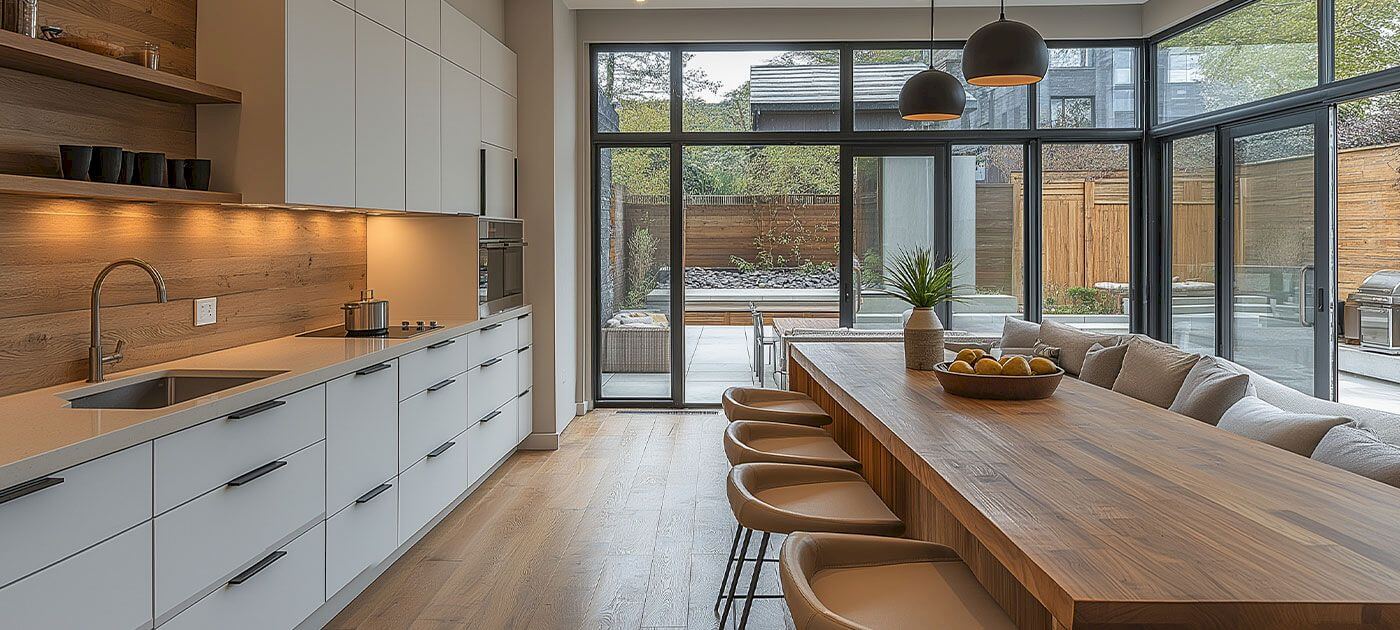 Aménagement de verrière intérieure à Woluwe-Saint-Lambert