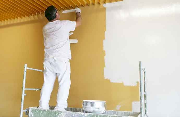 Les étapes du chantier de peinture