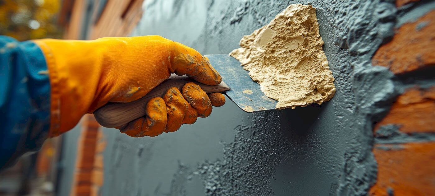 Rénovation de mur extérieur à Wavre