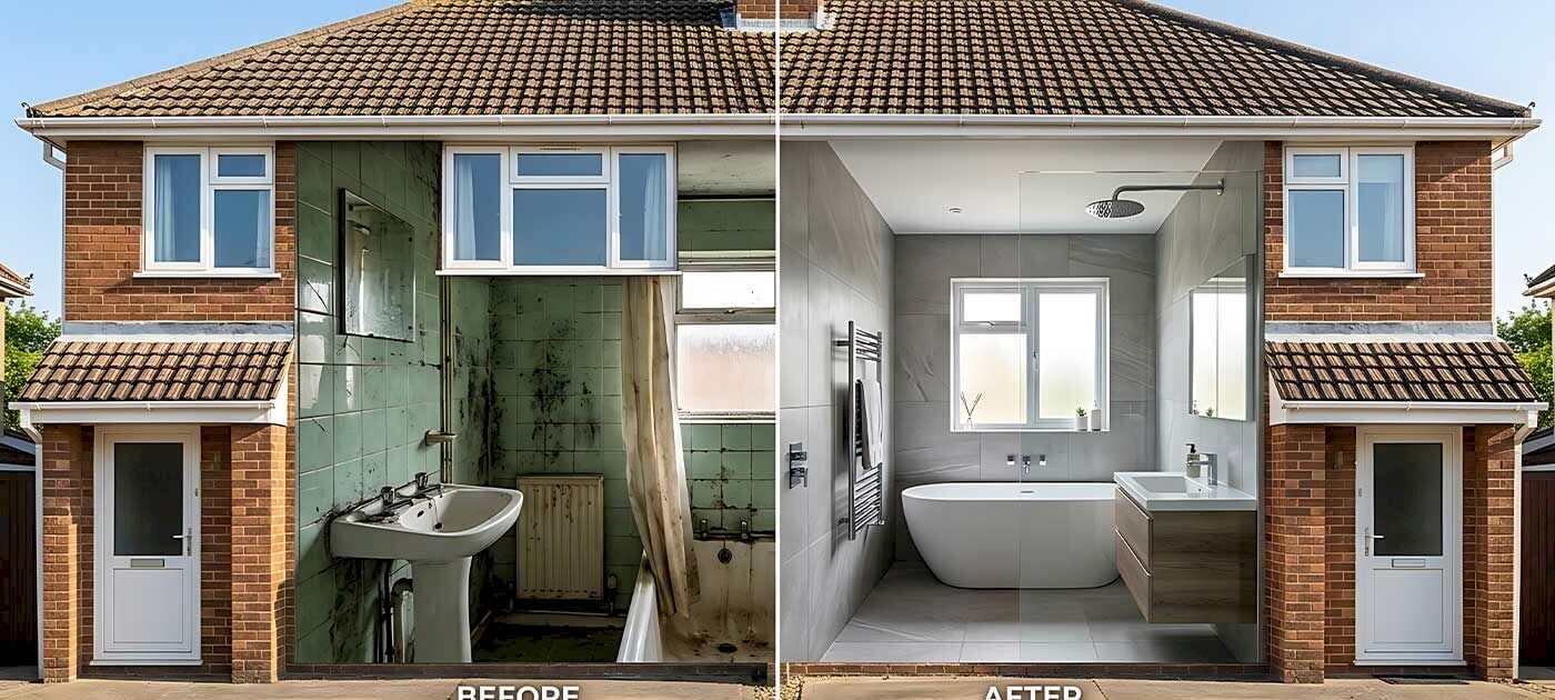 Rénovation de salle de bains à Charleroi