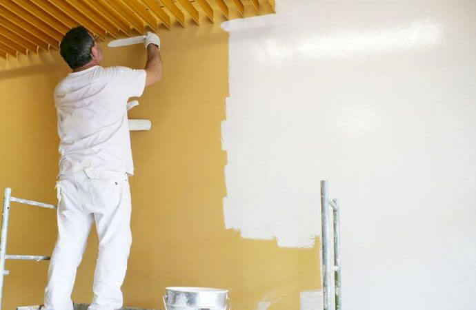 Déroulement d'un chantier de peinture